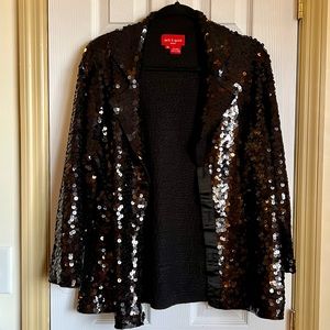 Vintage Holiday Sequin Blazer | Jack B. Quick | XL